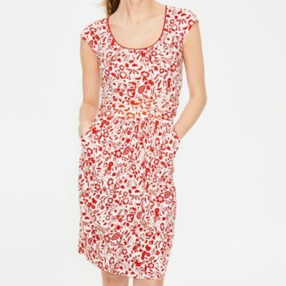 Boden Margot Jersey Dress Cotton/Modal Size 6P